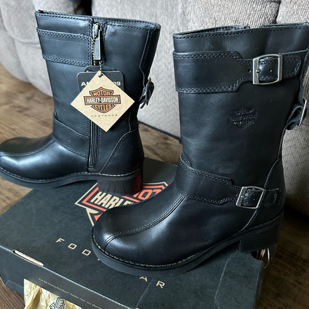 Harley-Davidson Black Boots